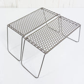 【OneSize グレー系】 Vargo ( ヴァーゴ ) チタニウム バイフォールド グリル Titanium BiFold Grill チタン クックウェア バーナー ストーブ z00053265  バーナー ストーブ クックウェア