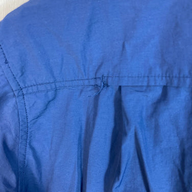 男式小号海军蓝 Mammut Boulder 衬衫，短袖，尼龙，上衣，汗衫，合成纤维，z00053834