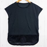 【Women's M ブラック系】 Cw-X ( シーダブリューエックス ) アウター トップ ヨガウエア Tシャツ(半袖) OUTER TOP YOGA WEAR T-SHIRT (SHORT SLEEVE) ポリエステル ウェア トップス インナー シャツ ショート - 【公式】2ndGEAR（セカンドギア）Webショップ【登山用品・アウトドア用品専門 買取販売店】