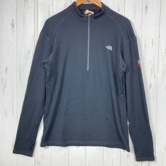【Men's XL ブラック系】 The North Face ( ザ・ノースフェイス ) ロングスリーブ ニューヤーン ミッド ジップアップ L/S NUYARN MID ZIPUP サミットシリーズ ウール ウェア トップス アウター ジャケット フリース z00