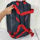 【OneSize ネイビー系】 2026 Patagonia ( パタゴニア ) ブラックホール ダッフル 40L Black Hole Duffel 40L Smolder Blue w/Amanita Red リサイクルポリエステル TPUラミネート パッカブル-8