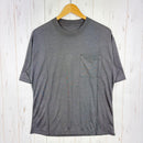 【Unisex 1 グレー系】 迷迭香 ( マンネンロウ ) ウールハイカーティー Wool Hiker Tee MCS-2B GRY z00058295 GRY ウール ショートスリーブTシャツ クルーネック インナー シャツ トップス ウェア-1