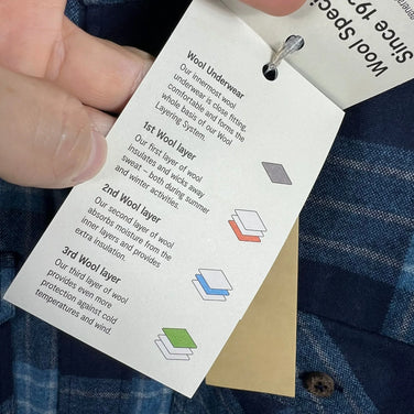 【Men's M ネイビー系】 Aclima ( アクリマ ) レジャーウール リボーン ウール シャツ LeisureWool ReBorn Wool Shirt 106310 366 CHECK NAVY/JEANS z00055894 366 CHECK NA