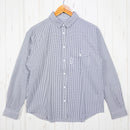 【Women's S グレー系】 Ridge Mountain Gear ( リッジマウンテンギア ) ベーシック ロングスリーブシャツ ストライプ Basic Long Sleeve Shirt Stripe Grey / White ポリエステル ウェア トップス-1