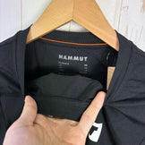 【Men's XS ブラック系】 Mammut ( マムート ) QD ロゴ プリント ロングスリーブ Tシャツ アジアンフィット QD Logo Print Longsleeve T-shirts AF 速乾 UVプロテクション UPF50+ ポリエステル ウェア