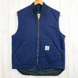 【Men's M ネイビー系】 1990s Carhartt ( カーハート ) アークティック キルテッド ダック ベスト Arctic Quilted Duck Vest Midnight 希少カラー 入手困難 コットン ウェア トップス ベスト コットン z0 - 【公式】2ndGEAR（セカンドギア）Webショップ【登山用品・アウトドア用品専門 買取販売店】
