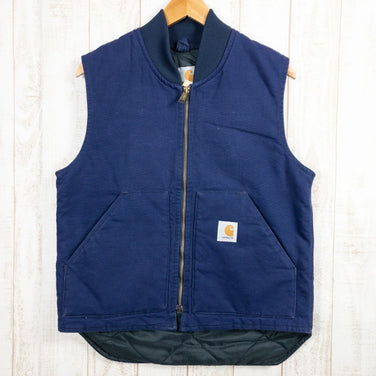 【Men's M ネイビー系】 1990s Carhartt ( カーハート ) アークティック キルテッド ダック ベスト Arctic Quilted Duck Vest Midnight 希少カラー 入手困難 コットン ウェア トップス ベスト コットン z0 - 【公式】2ndGEAR（セカンドギア）Webショップ【登山用品・アウトドア用品専門 買取販売店】
