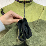 【Men's S グリーン系】 1990s Alf ( アルフ ) チロリアン ポーラテック フリース ジャケット Tyrolean Polartec Fleece Jacket 生産終了モデル 入手困難 アメリカ製 ポリエステル ウェア トップス アウター ジャケ