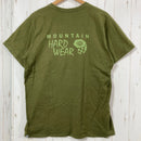 【Men's M グリーン系】 Mountain Hardwear ( マウンテンハードウェア ) ショートスリーブ コットン ロゴティー コットン ウェア トップス インナー シャツ ショートスリーブTシャツ クルーネック コットン z00057778  コットン-2