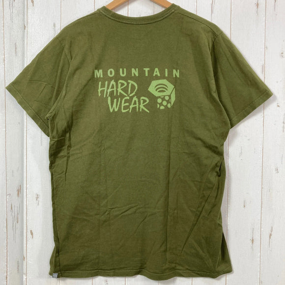 【Men's M グリーン系】 Mountain Hardwear ( マウンテンハードウェア ) ショートスリーブ コットン ロゴティー コットン ウェア トップス インナー シャツ ショートスリーブTシャツ クルーネック コットン z00057778  コットン