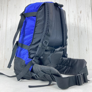 【均码 海军蓝】 1995 Gregory (格里高利) 2 Day Pack Electric Blue 停产型号 稀有 青标 旧标 尼龙包 收纳 背包 容量【30L～54L】 z0005