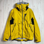 【Men's L イエロー系】 Finetrack ( ファイントラック ) エバーブレス アクロ ジャケット Everbreath Acro Jacket サルファーイエロー ナイロン ウェア トップス アウター ジャケット ハードシェル z00054097 サル