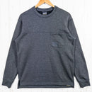 【Men's M ブラック系】 Jackwolfskin ( ジャックウルフスキン ) JP アーバン サーモ プルオーバー JP URBAN THERMO PULLOVER ポリエステル ウェア トップス アウター ジャケット フリース z00053097  フリ-1