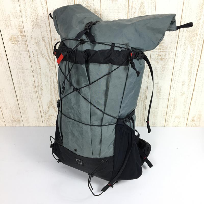 [Unisex M Gray] Yamatomichi (Yama to Michi) Three Standard X-Pac Vx21 Backpack Ultralight Ul + Breathable Pad + Zip Pack Set Discontinued Color Hard to Find Unisex