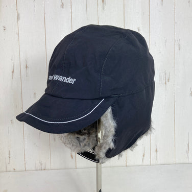 【Unisex OneSize ブラック系】 And Wander ( アンドワンダー ) コーデュラ 3L ボア キャップ CORDURA 3L Boa Cap 防水透湿 シームテープ イヤーフラップ ナイロン ウェア ウェア小物 ヘッドウェア キャップ z00060580
