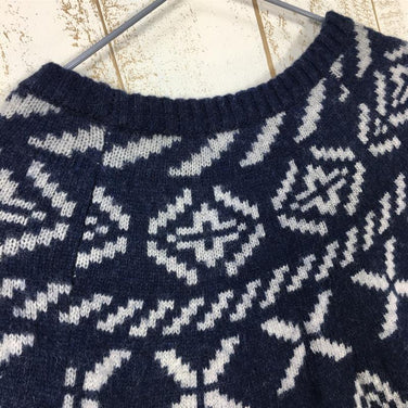 【Men's M ネイビー系】 Marmot ( マーモット ) ハイカー ノルディック クルー セーター Hiker Nordic Crew Sweater TOMQJL37 Asian Men's ウール ロングスリーブTシャツ クルーネック インナー シャツ - 【公式】2ndGEAR（セカンドギア）Webショップ【登山用品・アウトドア用品専門 買取販売店】