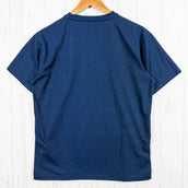 【Men's M ネイビー系】 Millet ( ミレー ) ロープ Tシャツ ショートスリーブ Ropes T SS ポリエステル ウェア トップス インナー シャツ ショートスリーブTシャツ クルーネック 化繊 z00053212 化繊 ショートスリーブTシャ