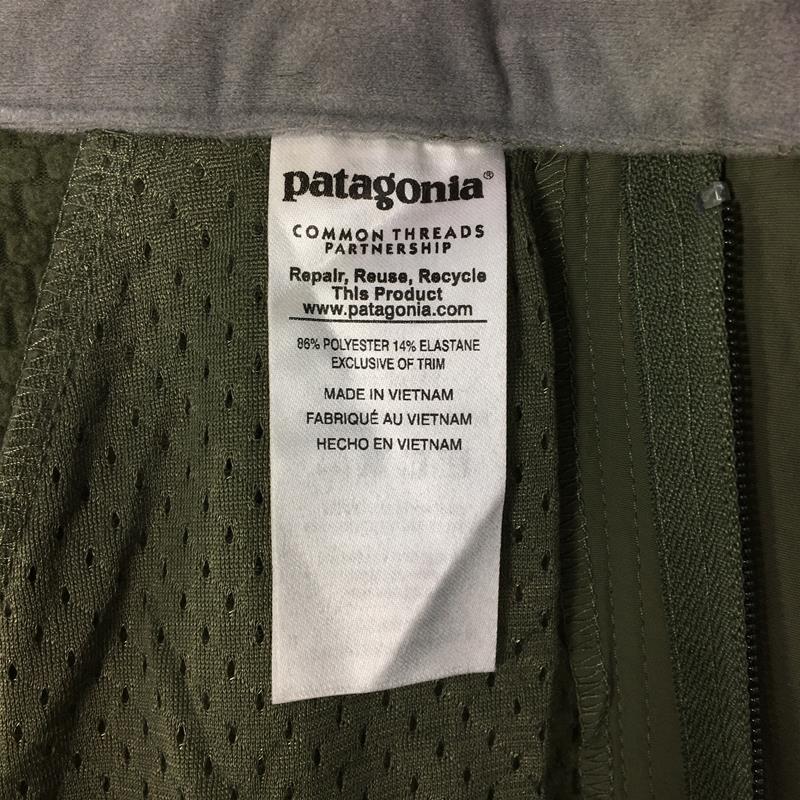 [Men's S Green] Patagonia Shelled Insulator Pants Softshell Fleece 25674 International Men's Softshell Long Pants Bottoms