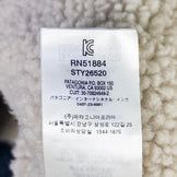 Men's Small Navy 2019 Patagonia Pile Lined Trucker Jacket, Corduroy and Organic Cotton, Outerwear, Jacket, Cotton