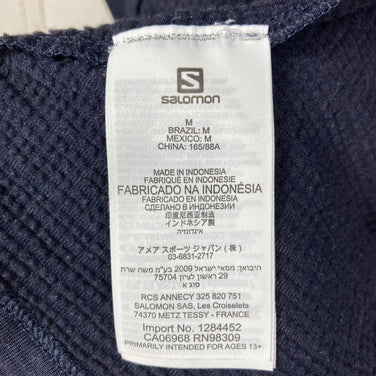 【Women's M ネイビー系】 Salomon ( サロモン ) グリッド ミッド フルジップ ウィメン GRID MID FZ W ポリエステル ウェア トップス アウター ジャケット フリース z00057601  フリース アウター ジャケット トップス ウェ