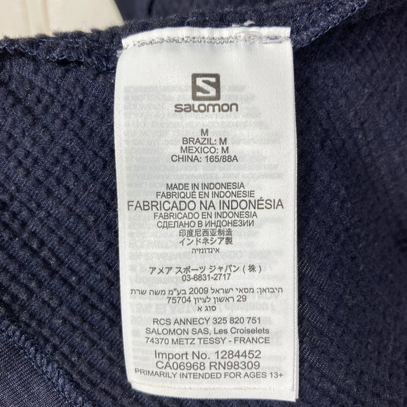 【Women's M ネイビー系】 Salomon ( サロモン ) グリッド ミッド フルジップ ウィメン GRID MID FZ W ポリエステル ウェア トップス アウター ジャケット フリース z00057601  フリース アウター ジャケット トップス ウェ