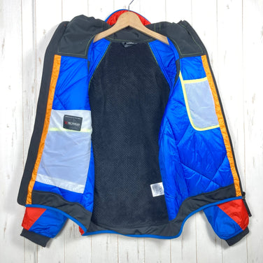 【Men's S オレンジ系】 2016 Montura ( モンチュラ ) トライデント ジャケット Trident Jacket マルチカラー 生産終了モデル 入手困難 化繊ダウン ウェア トップス アウター ジャケット 化繊インサレーション プリマロフト・ゴー