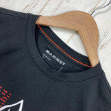 【Unisex S ブラック系】 Mammut ( マムート ) QD ヤリガタケ プリント Tシャツ アジアンフィット QD Yarigatake Print T-Shirt AF 槍ヶ岳プリント ポリエステル ウェア トップス インナー シャツ ショートスリーブT