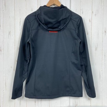 【Women's M ブラック系】 Mammut ( マムート ) アルティメイト 8 ソフトシェル フーデッド ジャケット アジアン フィット 25イヤーズ Ultimate VIII SO Hooded Jacket AF 25 Years ポリエステル ウェア ト - 0