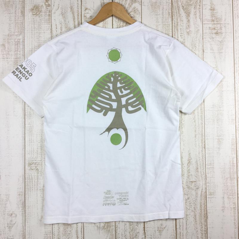 【Men's XS ホワイト系】 Takao Tengu Trail 高尾山天狗トレイルttt5記念t パタゴニア Beneficial T-Shirt ボディ 生産終了モデル International Men's  化繊 ショートスリーブTシャツ クルーネック イ