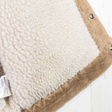 Men's Small Beige 2019 Patagonia Pile Lined Trucker Jacket (MJVK) - Discontinued Model, Hard to Find - Corduroy and Organic Cotton Top