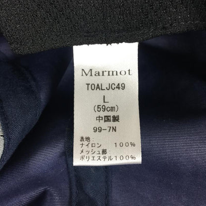 【男女通用 L 海军蓝】Marmot 网布组合帽 TOALJC49 男女通用 NVY 海军帽 头饰 配饰 穿戴