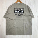 【Men's M ベージュ系】 Kavu ( カブー ) 別注 ビッグシルエット ロゴバックプリント Tシャツ Exclusive Oversized Logo Back-Print T-Shirt グレイッシュ ベージュ 2026SS FREAK'S STORE-5