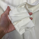 【Women's M アイボリー系】 Cw-X ( シーダブリューエックス ) 柔流トップ メッシュ JYURYU TOP Mesh IV / Ivory 肩甲骨サポート 吸汗速乾 UVカット 抗菌防臭 ポリエステル ウェア トップス インナー シャツ ロングスリーブTシ