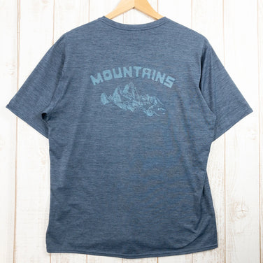 【Men's M ネイビー系】 Patagonia ( パタゴニア ) キャプリーン クール デイリー グラフィック ティー PMSX ポリエステル ウェア トップス インナー シャツ ショートスリーブTシャツ クルーネック 化繊 z00050212 PMSX 化繊 - 【公式】2ndGEAR（セカンドギア）Webショップ【登山用品・アウトドア用品専門 買取販売店】