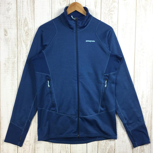 【男款M蓝】巴塔哥尼亚（Patagonia）R1全拉链夹克R1全拉链夹克调节器Polartec Power Dry Fleece 40127国际男款GLSB玻璃