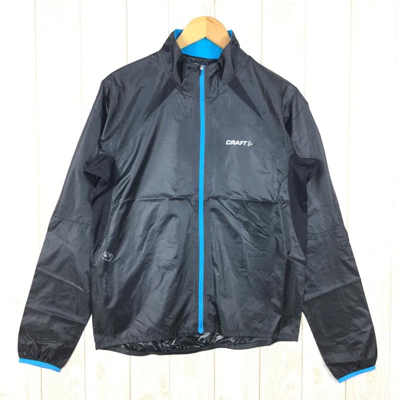 【男款M黑色】Craft Performance Run Featherlight Jacket Pr Featherlight Jacket Wind Shell 1900639 国际男款 9330 黑色/火焰