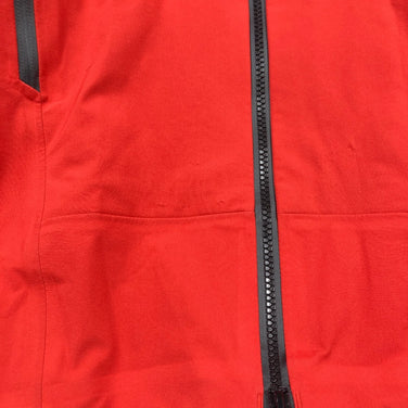 Millet Typhon 50000 保暖弹力夹克，男款，中号，红色。这款尼龙外套为硬壳夹克。（产品代码：z00055640）