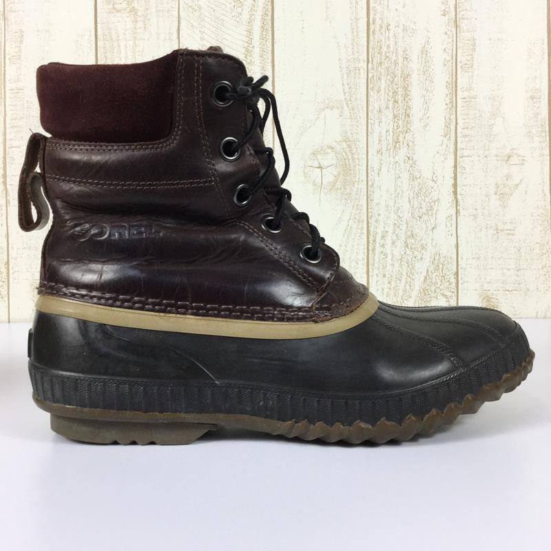 【Men's 26.0cm ブラウン系】 Sorel ( ソレル ) シャイアン レース フルグレイン レザー Cheyanne Lace Full Grain Leather NM1704 Men's  スノーブーツ フットウェア