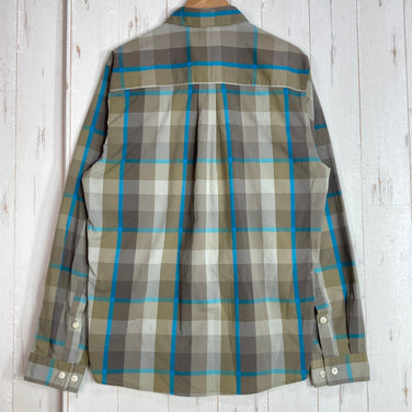 【Men's XS グレー系】 2014 Patagonia ( パタゴニア ) ロングスリーブ ゴーン アゲイン シャツ Long-Sleeved Gone Again Shirt MTEW ナイロン ウェア トップス インナー シャツ ロングスリーブシャツ 化繊