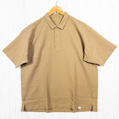 【Men's XL ベージュ系】 Ridge Mountain Gear ( リッジマウンテンギア ) コンフィープルオーバー ショートスリーブシャツ Comfy Pullover Short Sleeve Shirt Coyote Tan ポリエステル ウェア トッ