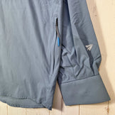 Unisex Medium Blue Paper Sky Wear Wind Big Shirt, Blue Gray, Nylon, Long Sleeve, Synthetic Fiber, z00053705, Blue