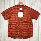 【Men's M オレンジ系】 Nanga ( ナンガ ) ダウンシャツ Down T-Shirts インナーダウン ジャケット 河田フェザー N1SHRGF1 Asian Men's ORG Orange 化繊 ショートスリーブTシャツ クルーネック インナー シ - 【公式】2ndGEAR（セカンドギア）Webショップ【登山用品・アウトドア用品専門 買取販売店】