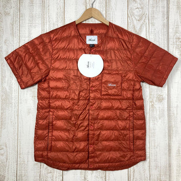 【Men's M オレンジ系】 Nanga ( ナンガ ) ダウンシャツ Down T-Shirts インナーダウン ジャケット 河田フェザー N1SHRGF1 Asian Men's ORG Orange 化繊 ショートスリーブTシャツ クルーネック インナー シ - 【公式】2ndGEAR（セカンドギア）Webショップ【登山用品・アウトドア用品専門 買取販売店】