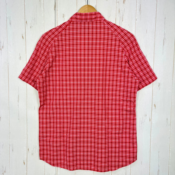 【Men's M レッド系】 Millet ( ミレー ) ミジャム ショートスリーブ シャツ Mijum Short Sleeve Shirt ナイロン ウェア トップス インナー シャツ ショートスリーブシャツ 化繊 z00057536  化繊 ショートスリー