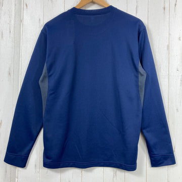 【Men's M ネイビー系】 Montbell ( モンベル ) ウイックロン ZEO ロングスリーブ ティー Wickron ZEO Long Sleeve T ポリエステル ウェア トップス インナー シャツ ロングスリーブTシャツ クルーネック 化繊 z00 - 0