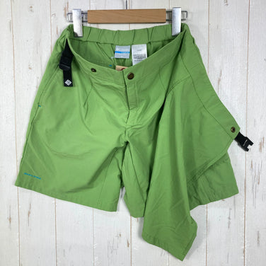 [Women's M Green] Columbia Godan Wrap Culotte Nylon Wear Bottoms Shorts Softshell z00054196 Softshell Shorts