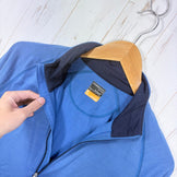 【Men's S ネイビー系】 Icebreaker ( アイスブレーカー ) ゾーン ロングスリーブ ハーフジップ Zone Long Sleeve Half Zip メリノウール ウェア トップス インナー シャツ ロングスリーブシャツ ウール z0005937
