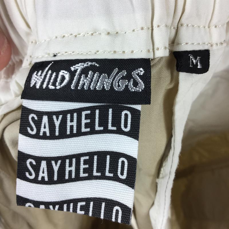 【男女通用 M 米色】Wildthings x Sayhello 合作款 Realize 攀岩短裤 男女通用合成纤维短裤 短裤下装