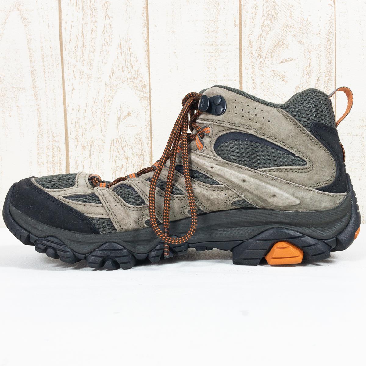 [男式 25.5 厘米绿色] Merrell Moab 3 合成中帮 Gore-Tex J035791 男士橄榄色徒步靴鞋类