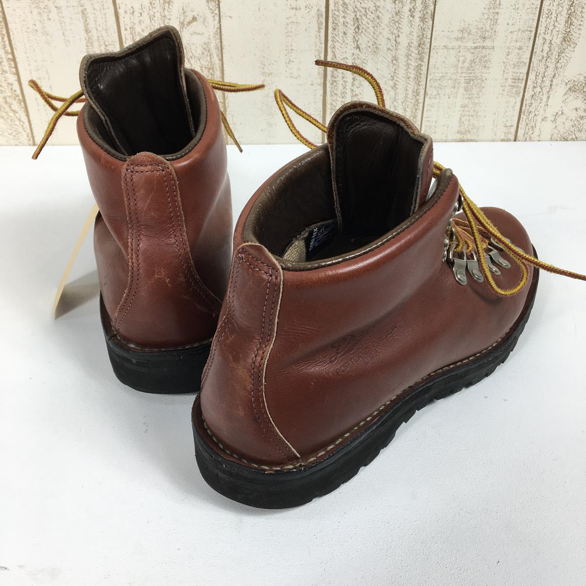 【Men's 25.5cm ブラウン系】 Danner ( ダナー ) 1990S マウンテン ライト ゴアテックス Mountain Light Gtx ビブラムソール レザー マウンテンブーツ 黒タグ アメリカ製 ビンテージ 入手困難 30520 Men's  トレッキン